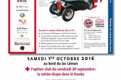 25ème "SWISS CLASSIC BRITISH CAR MEETING" à Morges  (30 septembre et 1er octobre 2016)