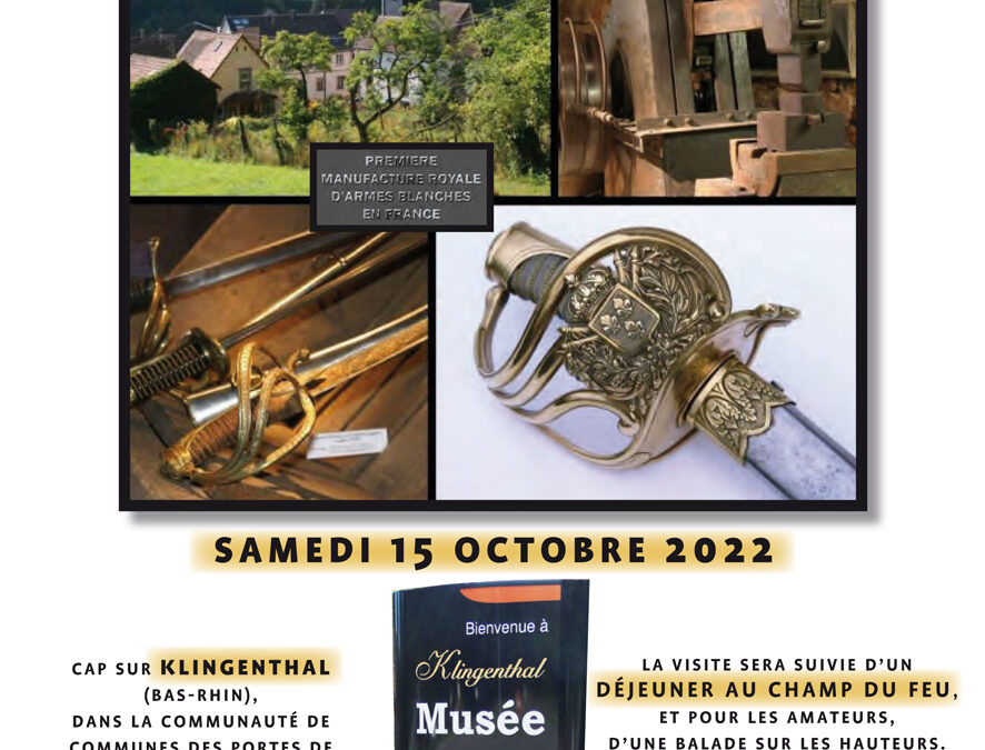 La sortie culturelle du club le 15 octobre 2022 : cap sur Klingenthal