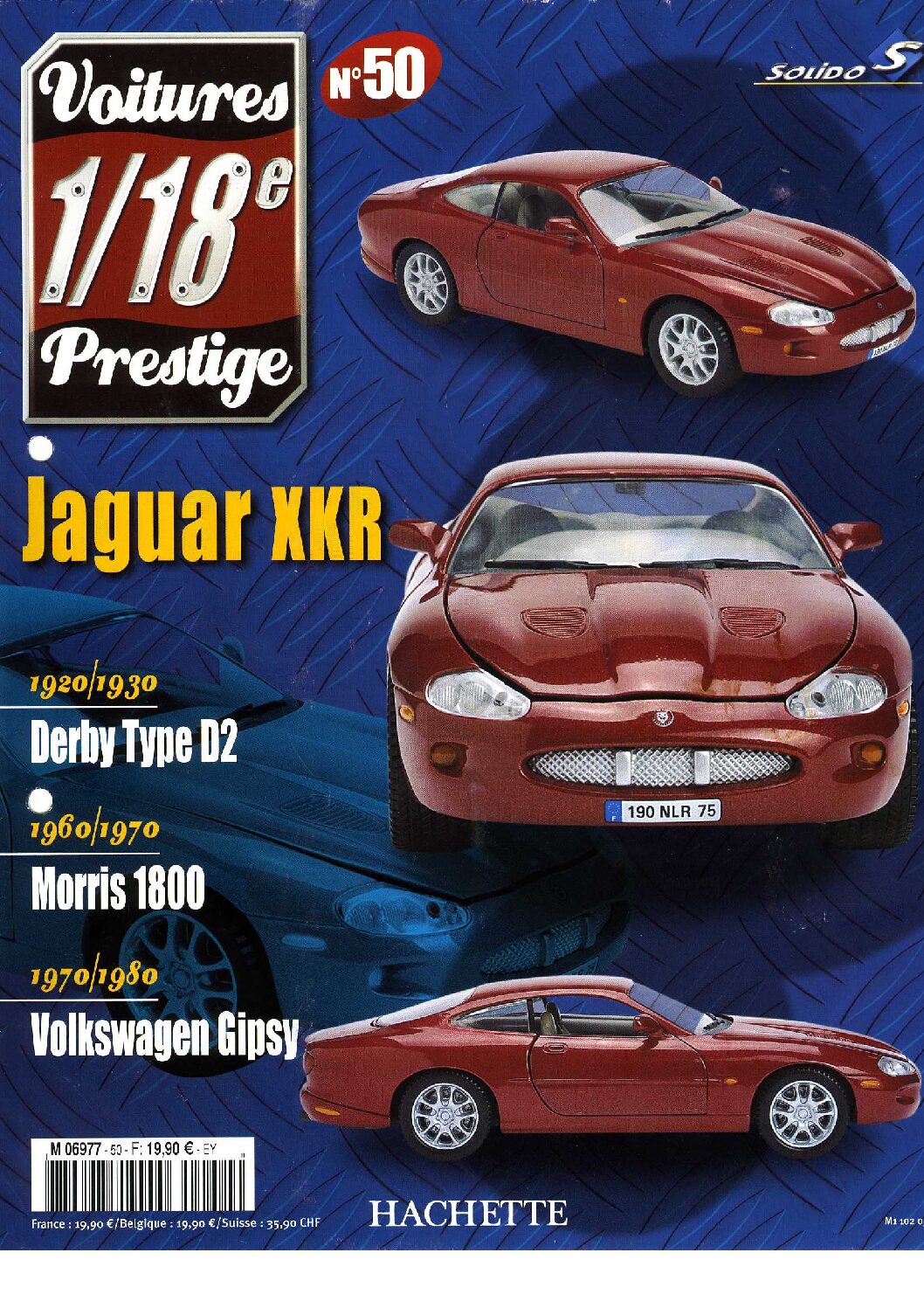 Jaguar XKR au 1/18ème Solido